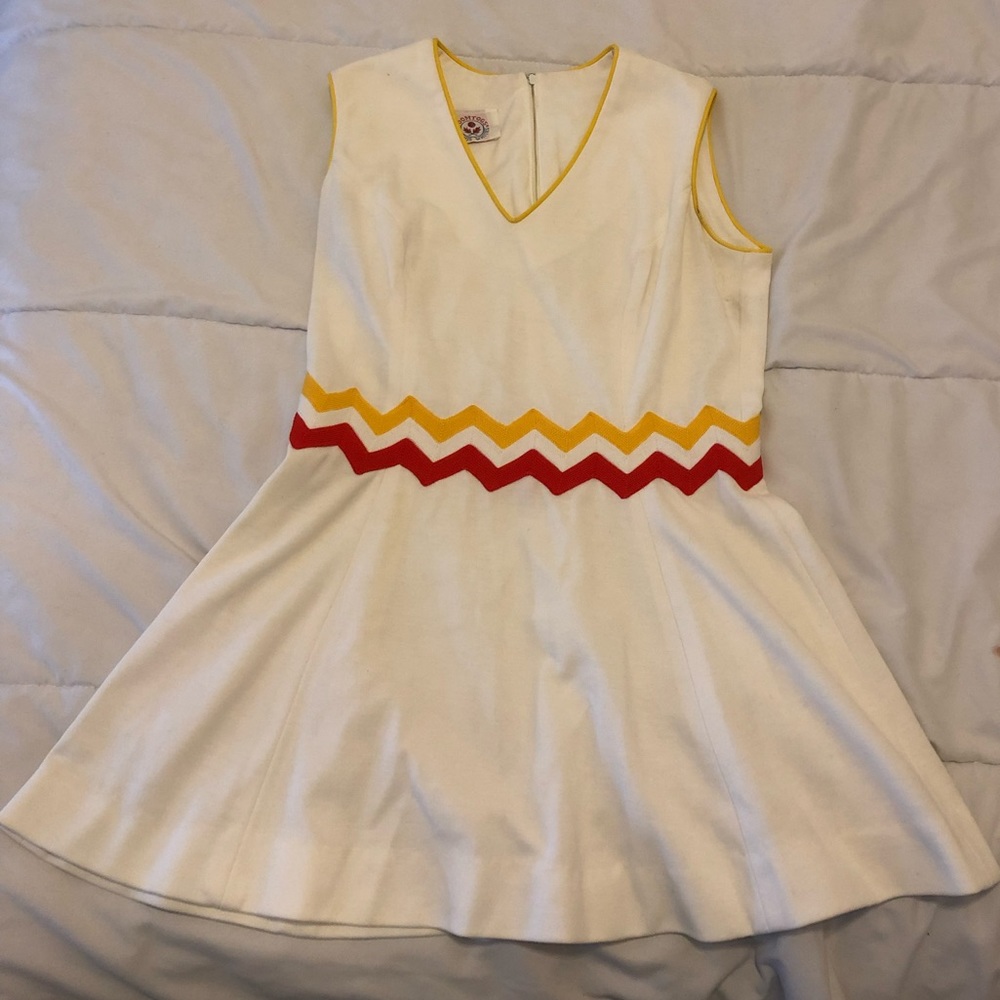 Vintage 60s Tennis Dress Medium